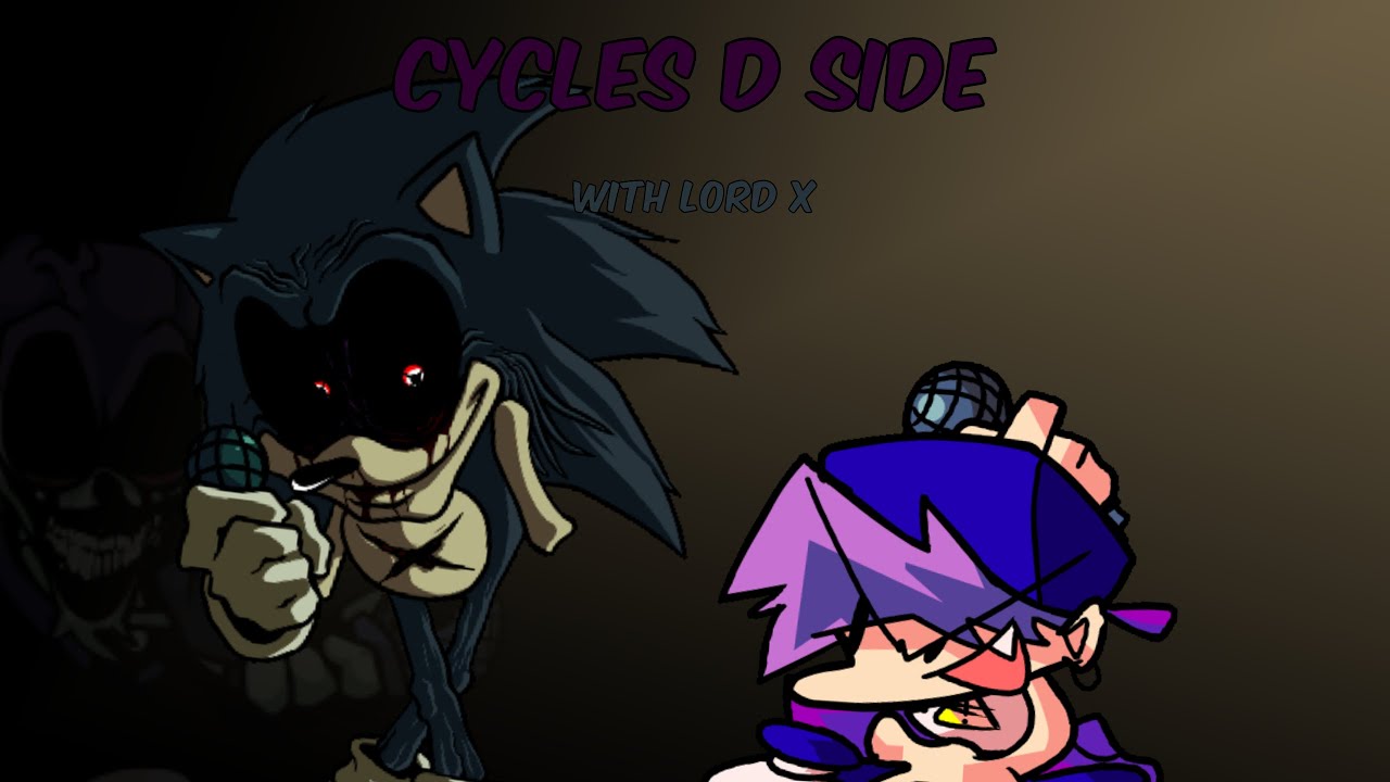 Emil-Inze on X: Cycles D-Side but it's Lord X!!! #fnfdside #fnfdsides  #lordx #cycles #FNF ___ Based by this!    / X