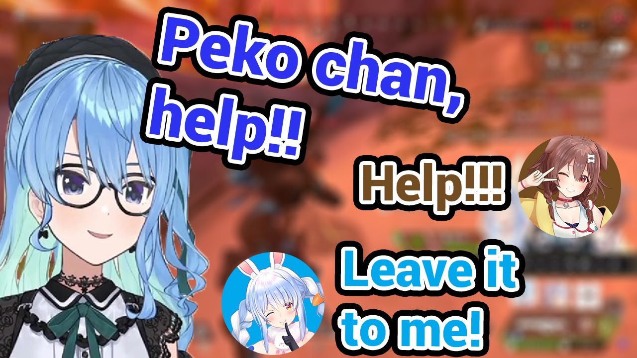 Suisei Pekora Korone Resurrecting Relay in Apex is just too Funny!!!!!