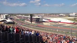 The Start- 2013 Formula 1 US GP
