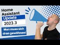Home Assistant Update 2023.3 - Dialog Änderungen &amp; neues simon42 Forum!