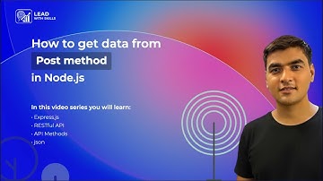 How to get data from post request in node.js | req.body in node js | req.body undefined in node js