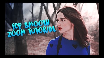FCP Tutorial #1 | Smooth Zoom Transition + Preset