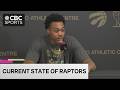 Scottie Barnes says Raptors are going in the right direction during end of season press conference