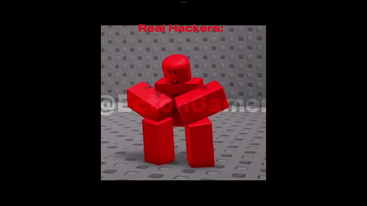 Fake Hackers vs Real Hackers Roblox edit