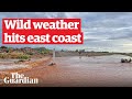 Large parts of Australia brace for more wet and stormy weather amid flash flood warnings