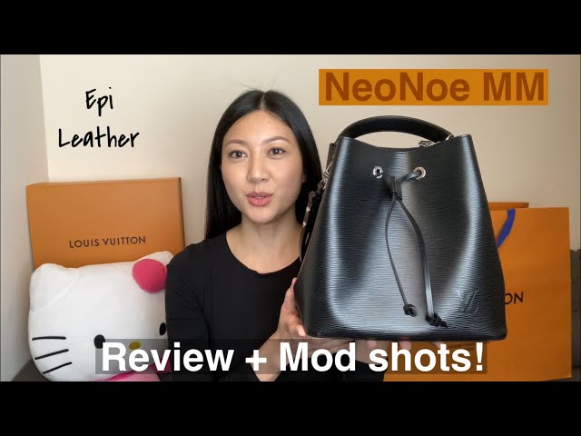 Louis Vuitton Epi Neo Noe MM Handbag in Black | MTYCI