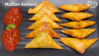 Mutton Samosa I Mutton Keema Samosa I Mutton Samosa Recipe in Hindi I Cook Food Menu