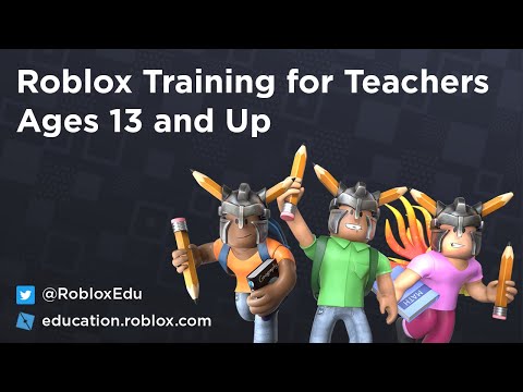 Roblox Education Webinars Roblox Training For Teachers Ages 13 And Up Youtube - creator lessons from apple and roblox