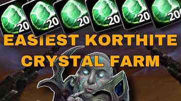 Easy Korthite Crystal Farming Tips and Tricks - Shadowlands Chains of Domination Patch 9.1