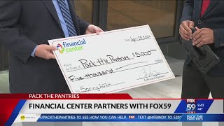 Financial Center shows support for Pack the Pantries