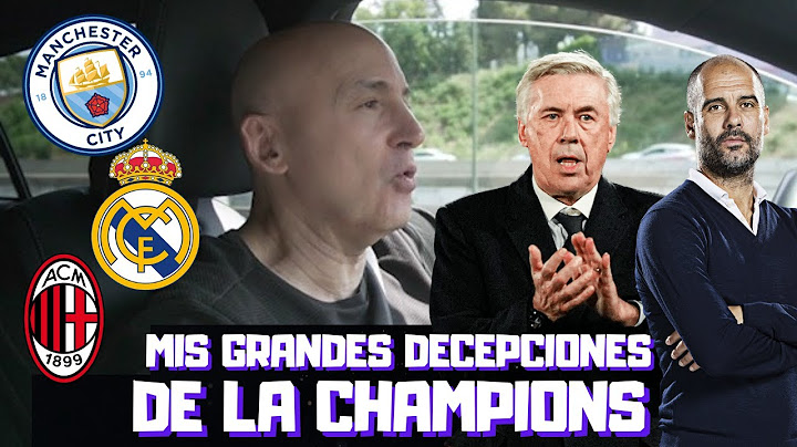 Biggest disappointments in the Champions League: Real Madrid or Manchester City more likely?