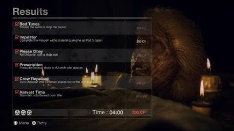 Friday the 13th: The Game Jason is here 3 skulls single player challenge 9