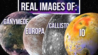 Real Images Of What Nasa Discovered On Jupiter`s Moons (  Ganymede, Europa, Callisto, Io)