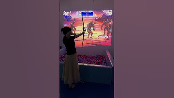 Interactive wall game all in one machine #immersivevisuals #games #projection #bhg #interactive