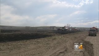 Firefighters Quickly Bring 500 Acre Grass Fire Under Control