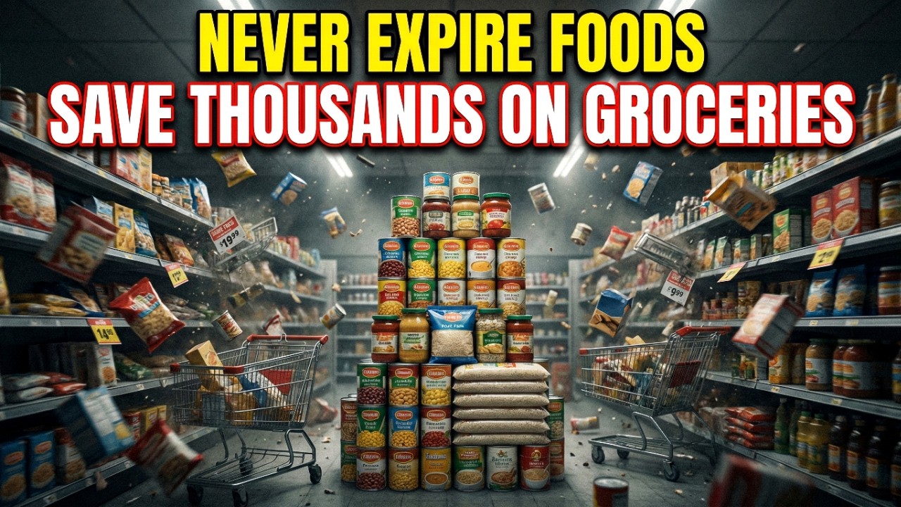 10 Grocery Store Products That Never Expire - Save Thousands on Your Food Budget