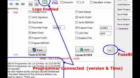 How to Use USBISP AVR Programmer (CN) TechShopBD.com