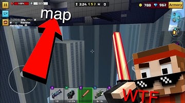 Pixel Gun 3D Out of Map GLITCH!!