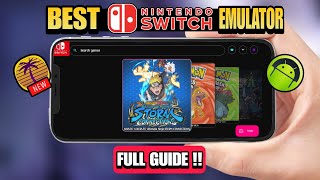 Nintendo switch Games on android 🔥 | Eden Emulator V2 | Best settings