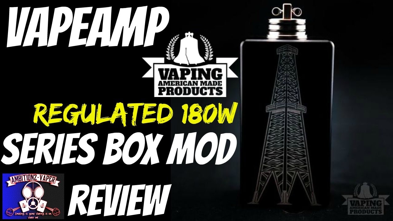 Vapeamp {RIG} 180w Regulated Box Mod Review | Mosphet Protected Beast!