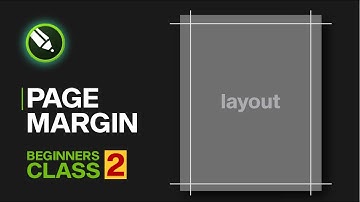 Pagina-indelingsmarge begrijpen | CorelDraw Tutorial Beginnerscursus 2023