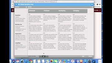 Setting Up A Rubric in Turnitin