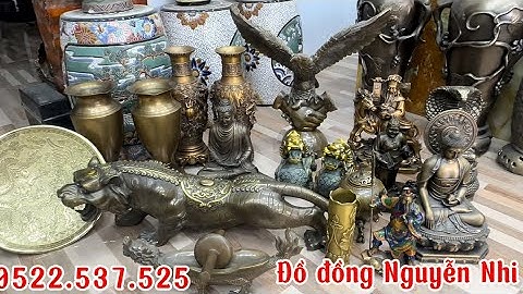 Ngày 19/2 Cặp bình đồng _ Đại bàn như Ý _ Dĩa trái cấy _  #đồcổ #đồđồng#đồđồngNguyễnNhi