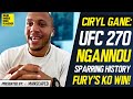 Ciryl Gane: Francis Ngannou's Power "Doesn't Scare Me", Expects UFC 270 To Resemble Fury/Wilder 3