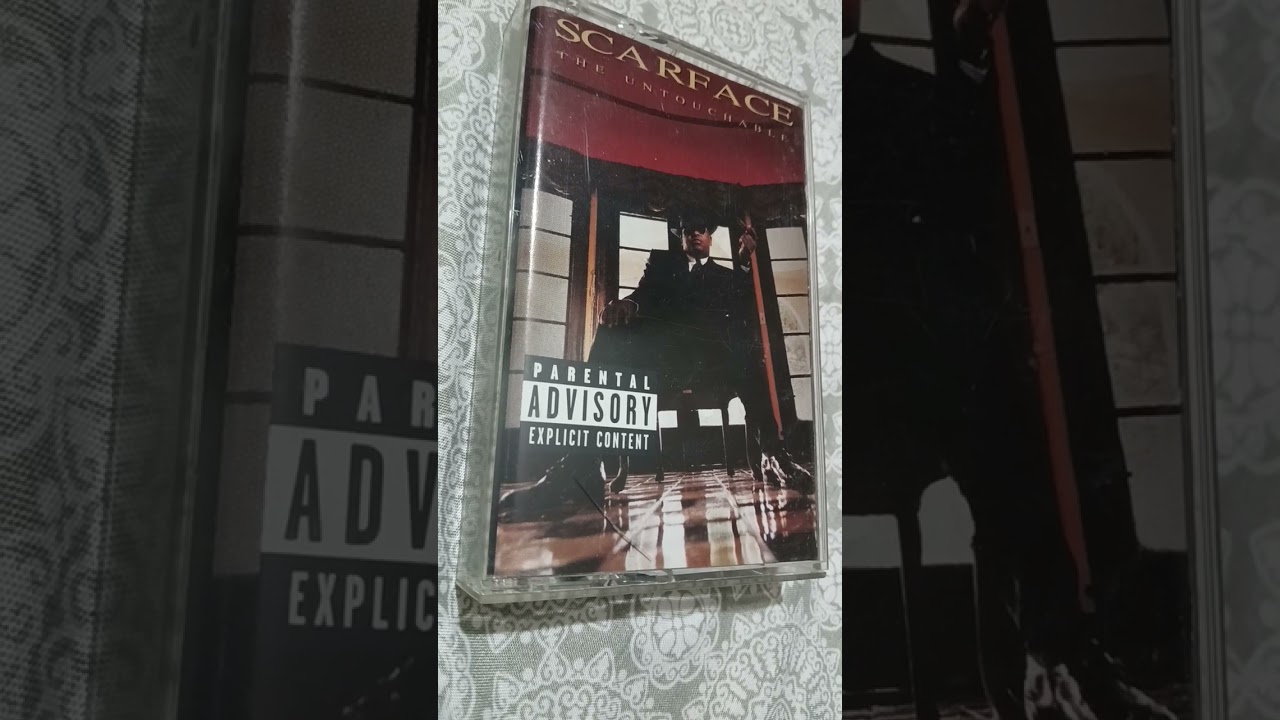 Scarface- Game Over (The Untouchable) 1997 Rap Cassette Tape CLASSIC Album Rap A LOT Records H-Town