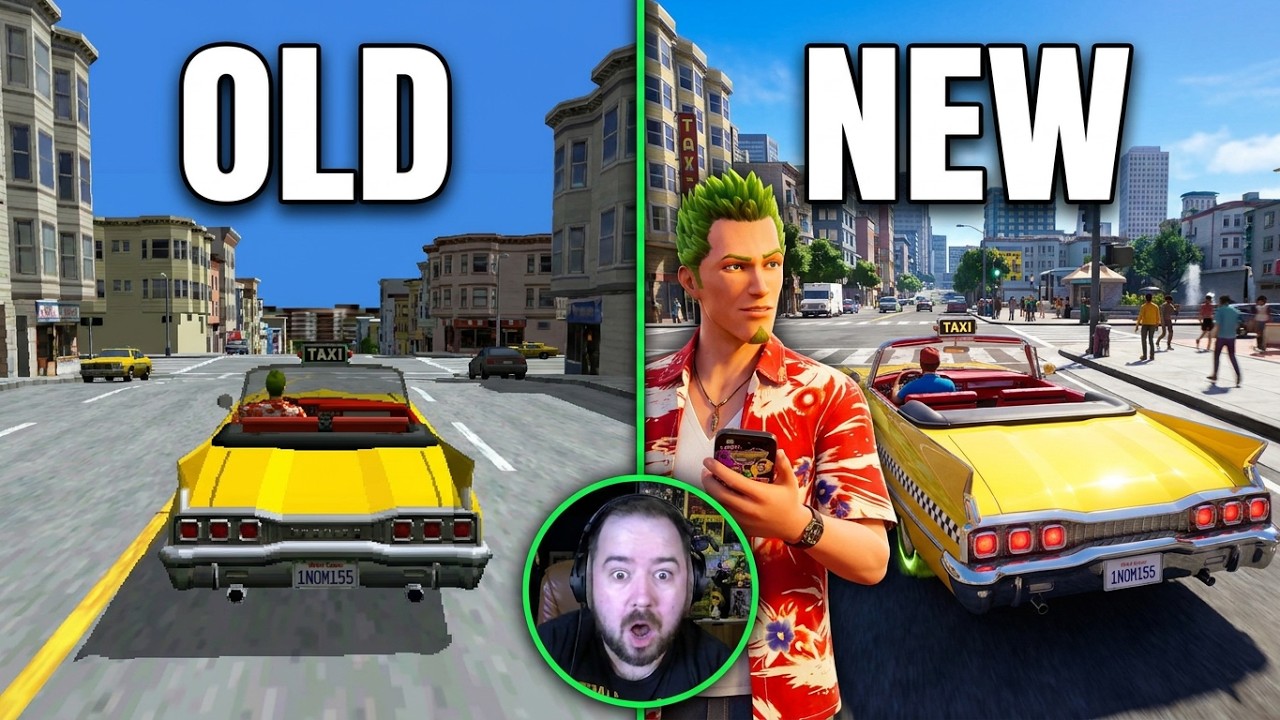Ad Crazy Taxi World Tour Reaction 🚖 Xbox Showcase