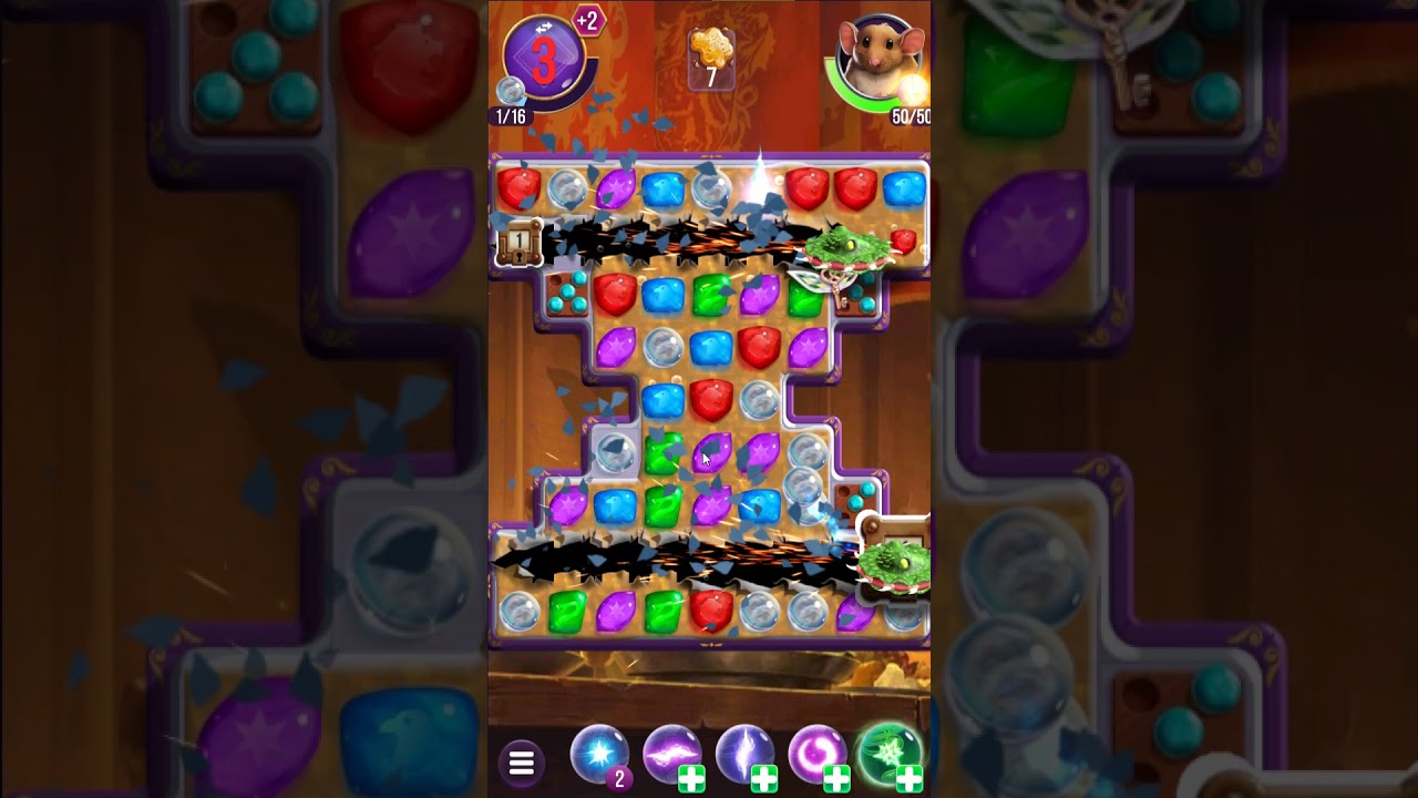 Harry Potter: Puzzles & Spells level 662 no boosters
