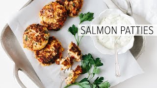 SALMON PATTIES | gluten-free + paleo recipes screenshot 2