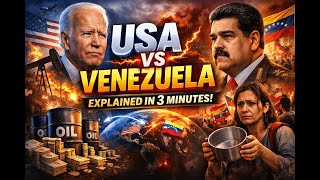 Information USA vs Venezuela Explained in 3 Minutes | Oil, Sanctions & Power Politics News