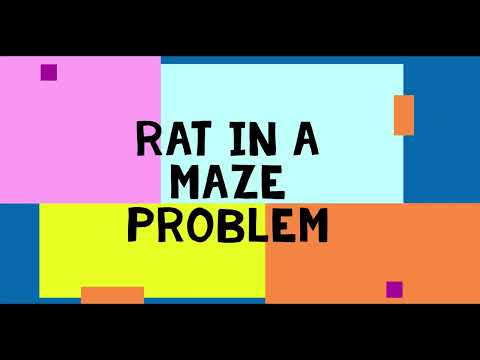 Backtracking || Rat in a Maze Problem || C++ Code with Animation