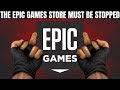 The epic games store is bad for pc gaming and must be stopped  timed exclusivity is cancer