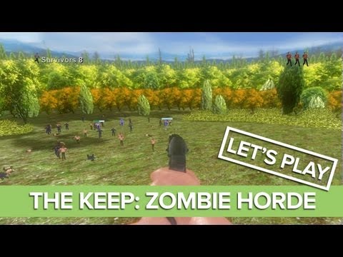 Let's Play The Keep: Zombie Horde - Xbox 360 Indie Game