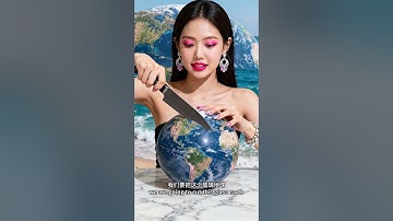 ASMR Earth Slicing: Super Satisfying & Relaxing. #asmr #relaxing #satisfyling