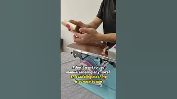 Cosmetics/skincare product box labeling on yuezhou box labeling machine#factory #labelingequipment