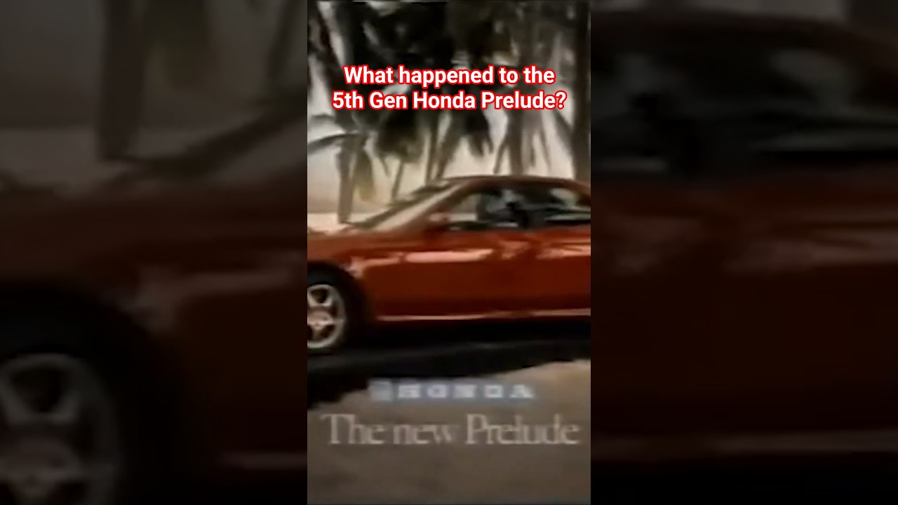 WHY the 5th Gen Honda Prelude Couldn't Compete! 