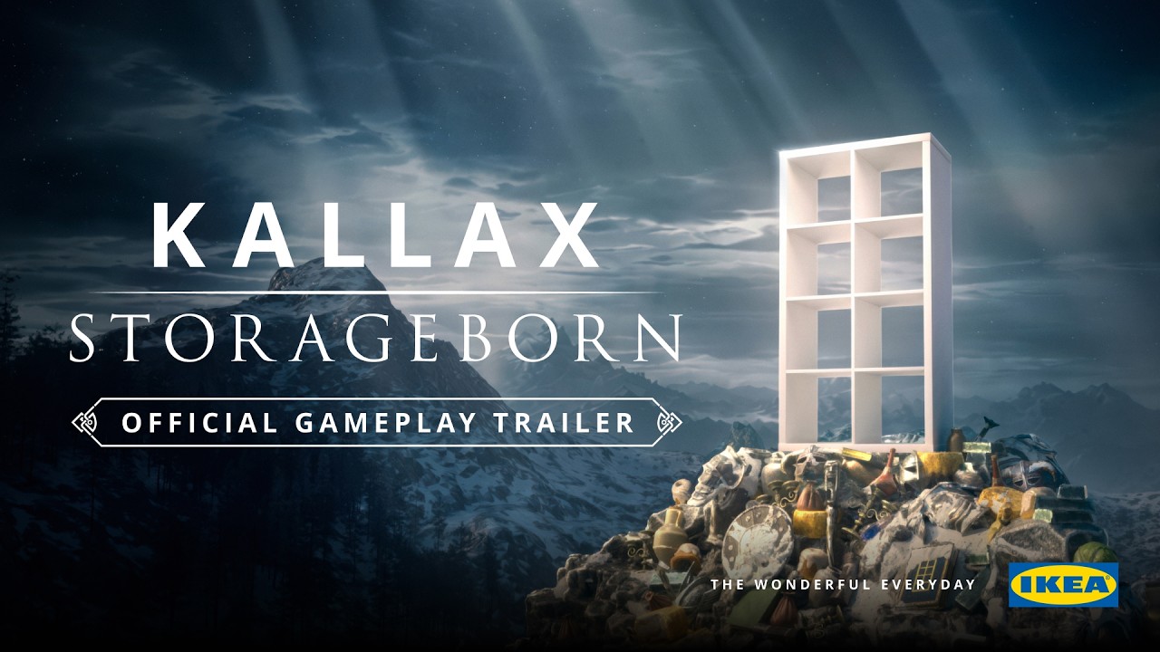 KALLAX STORAGEBORN, a free creation for The Elder Scrolls V: Skyrim™ from IKEA.