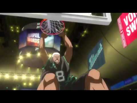 Two Handed Windmill Dunk By Jason Silver Kuroko No Basket Last Game 1080p Youtube