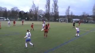 Barking Abbey Girls Academy v John Madejski Academy second half 05.02.2016