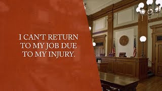 I Can't Return to My Job Due to My Injury - Workers' Compensation injuries