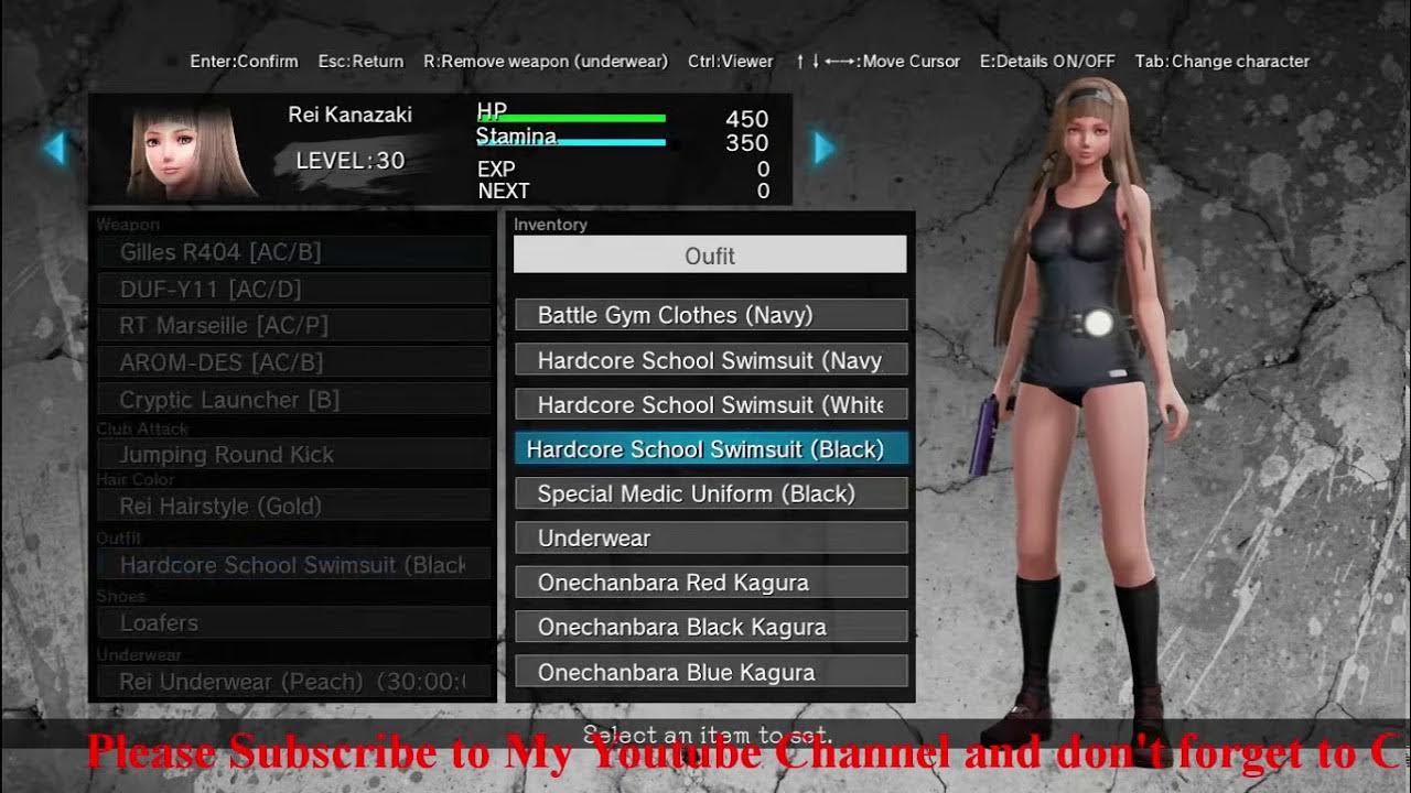 SG ZH School Girl Zombie Hunter - Gameplay Part 51 All Costume, Hair, Boot  & Weapons - YouTube