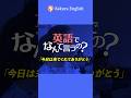 英語でなんて言うの?「今日は来てくれてありがとう。」#035 #英会話 #英語 #英語学習