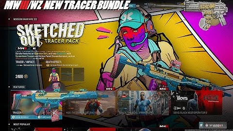 MWIII/WZ-NEW SKETCHED OUT TRACER PACK