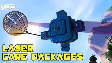 Space Engineers - Laser Parachute Care Packages
