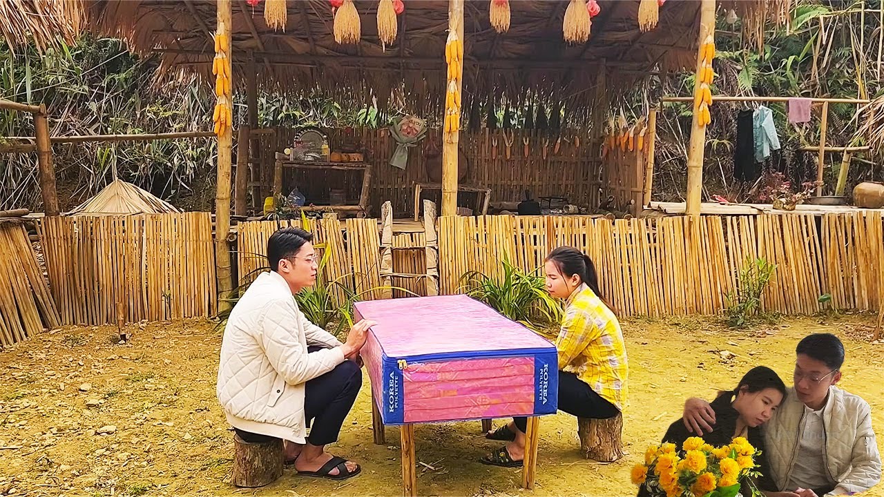 The poor girl was touched by the feelings and gifts from the prosecutor!