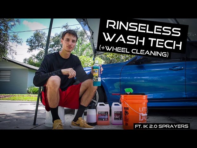 P&S Absolute Rinseless Wash 948ml + Ik Sprayer Multi Pro 2 +The Rag Company  Ultra Black Sponge Kit