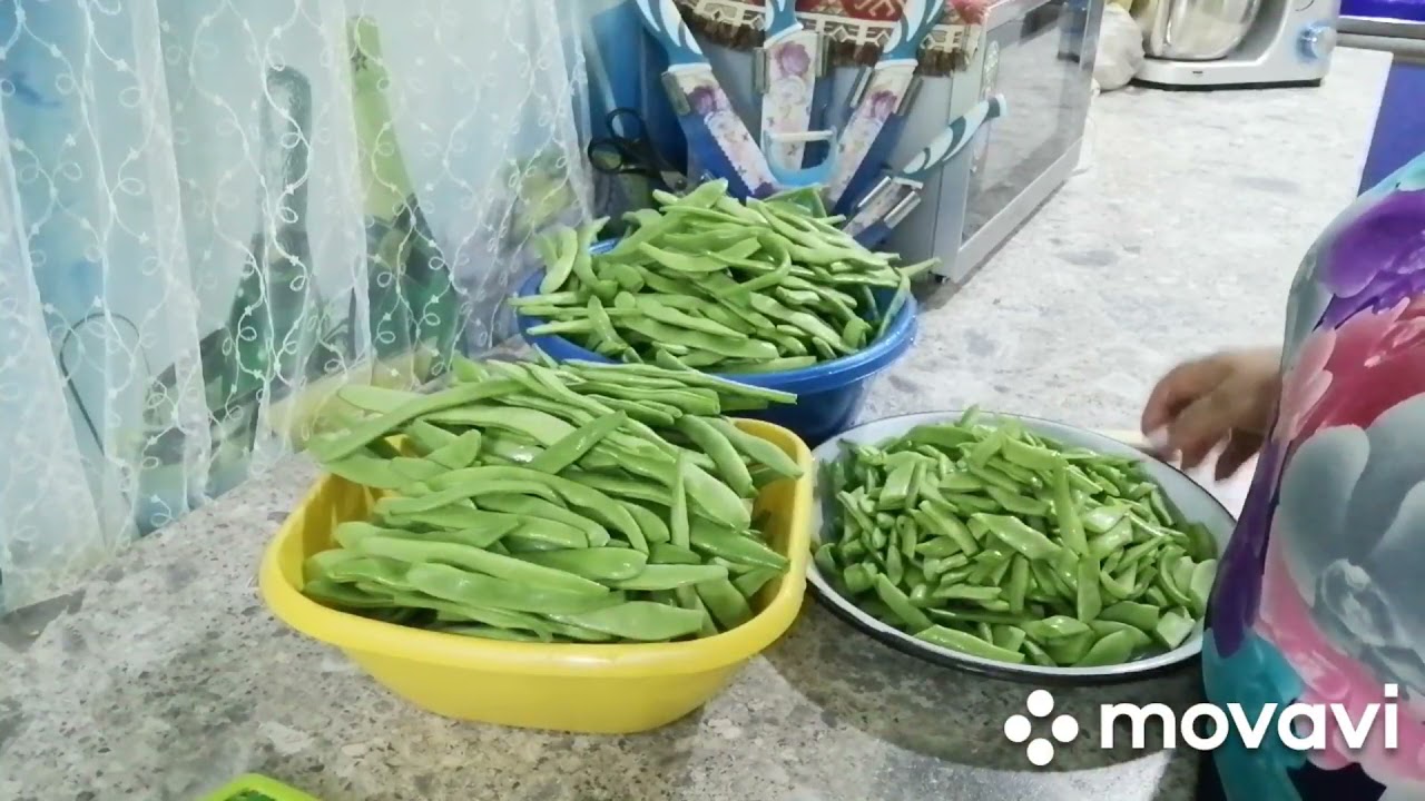 Սառեցնում եմ #կանաչլոբի ձմռան համար как #заморозитьфасоль на зиму how to freeze beans for the winter